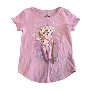 NWT Disney Frozen Kids Pink T-Shirt